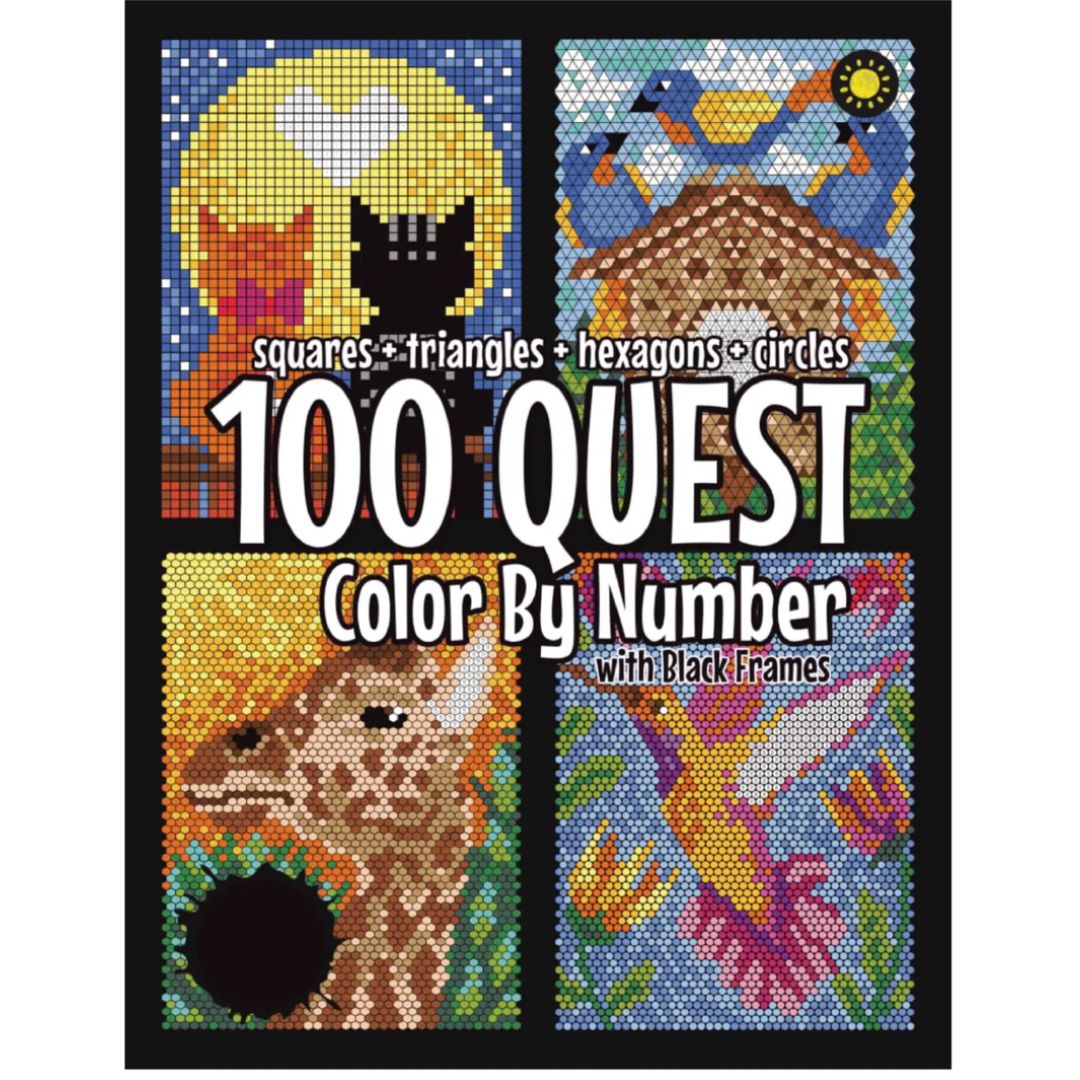 Quaderno con 100 disegni da colorare
